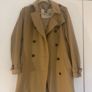 Burberry Camel Wool Coat US 14 UK 16